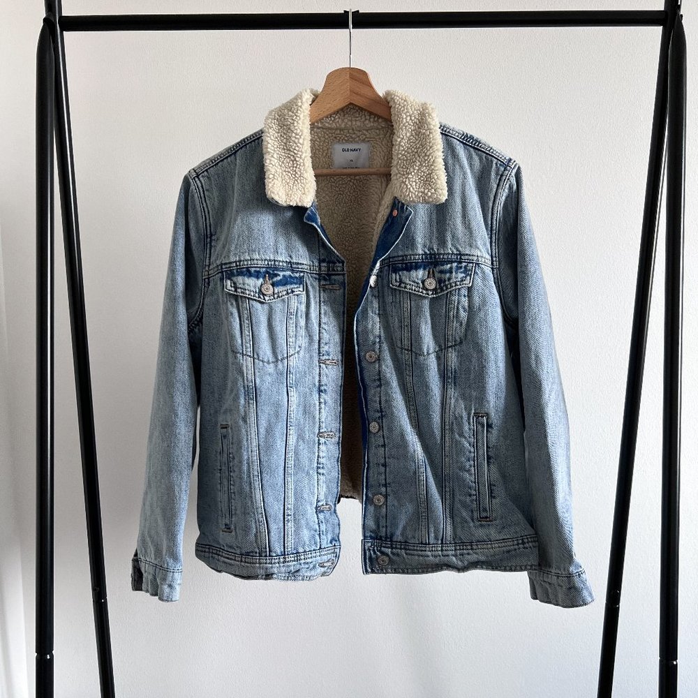 Sherpa Lined Jean jacket